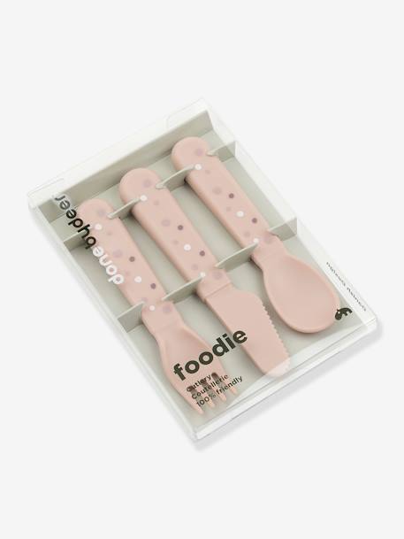 Set de 3 couverts Happy dots blush+vert 5 - vertbaudet enfant 