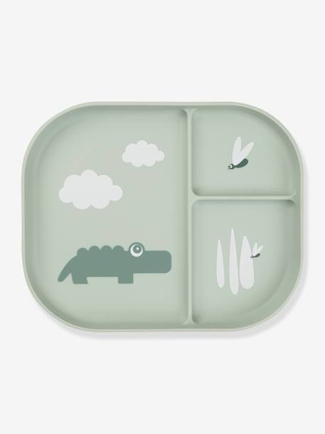 Assiette plateau Happy clouds blush+vert 9 - vertbaudet enfant 