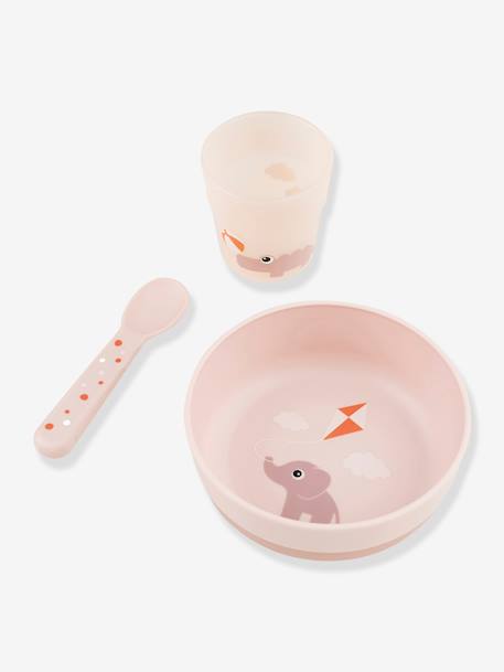 Coffret 1er repas Playground blush 2 - vertbaudet enfant 