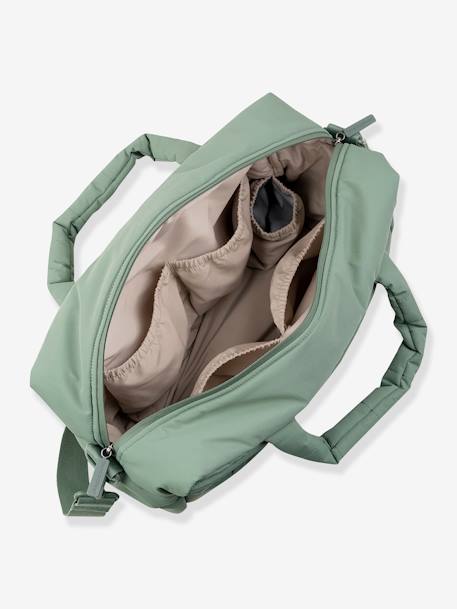 Sac à langer matelassé sable+vert 19 - vertbaudet enfant 