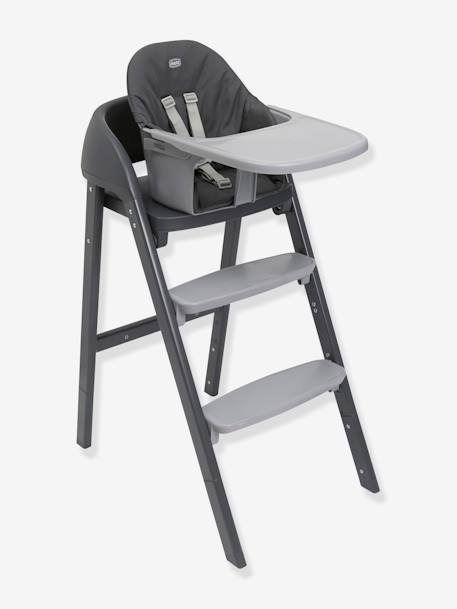 Chaise Haute Bébé Évolutive 7 En 1 Avec Table, Repose-Pieds, Panier Et Double Plateau - 6 Mois à 6 Ans