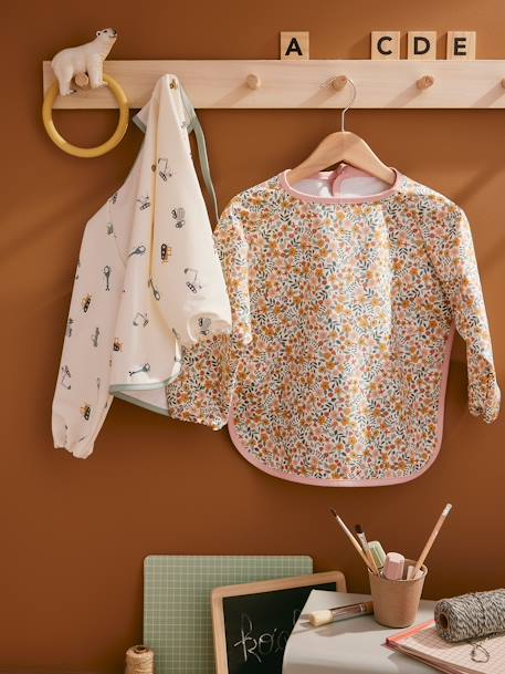 Fille-Bavoir tablier maternelle 3-5 ans