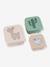 Lot de 3 boîtes Deer Friends multicolore+rose nude+sable+vert 10 - vertbaudet enfant 