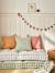 Coussin animal en gaze de coton personnalisable cannelle+rose+vert sauge 3 - vertbaudet enfant 