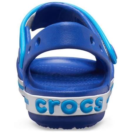 Sandales enfant Crocs Crocband Relaxed Fit - Cerulean & Ocean Bleu BLANC+BLEU 6 - vertbaudet enfant 