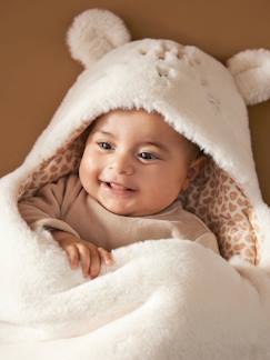 Nid d'ange transformable en tapis à langer peluche   - vertbaudet enfant