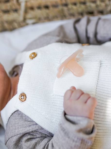 Sucette Mini Zer0.Zer0 -2/2 mois rose nude 2 - vertbaudet enfant 