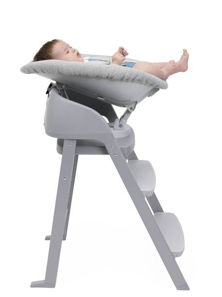 Siège naissance pour chaise haute évolutive Crescendo Up Grey 7 - vertbaudet enfant 