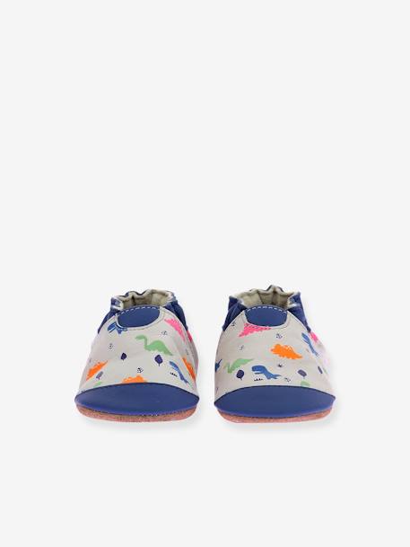 Chaussons cuir souple bébé BLUDINO 974800 © bleu 5 - vertbaudet enfant 