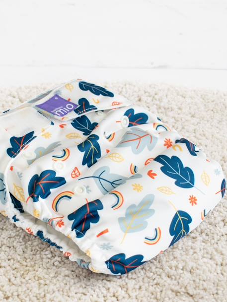 Miosolo couche lavable tout-en-un bleu+DOUX CITRON+vert 8 - vertbaudet enfant 