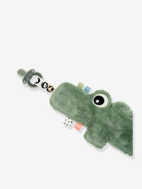 Doudou attache-sucette Croco vert 5 - vertbaudet enfant 