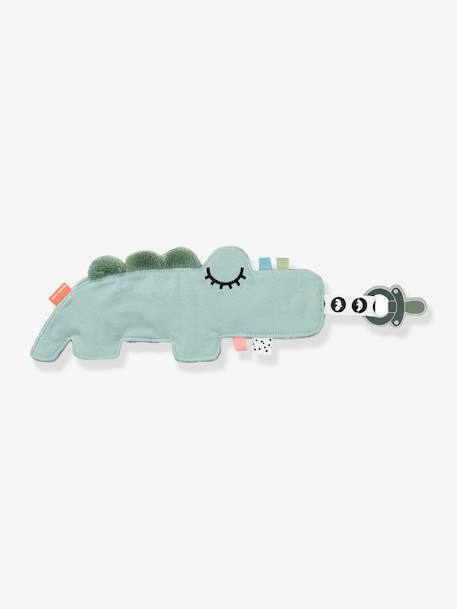 Doudou attache-sucette Croco vert 3 - vertbaudet enfant 