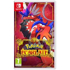 Jouet-Jeux vidéos et jeux d'arcade-Pokémon Écarlate • Jeu Nintendo Switch