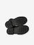Boots enfant fille synthétique zippées et élastiquées marine+marron 6 - vertbaudet enfant 