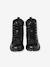 Boots enfant fille vernies synthétique zippées lot noir+noir+noir imprimé 9 - vertbaudet enfant 