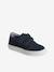 Derbies garçon cuir à scratchs beige+marine+MARRON MOYEN UNI 6 - vertbaudet enfant 