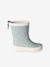 Bottes pluie fille caoutchouc bleu imprimé+lot rose 2 - vertbaudet enfant 