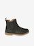 Boots enfant fille cuir détails festons lot beige+marine+marron+noir+taupe 13 - vertbaudet enfant 