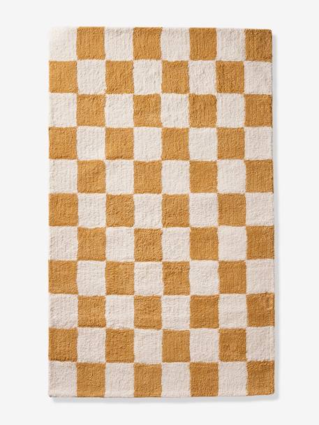 Tapis rectangle XL damier ACHILLE beige 2 - vertbaudet enfant 