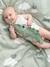 Doudou attache-sucette Croco vert 1 - vertbaudet enfant 
