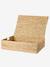 Panier de rangement XL pour dessous de lit en jacinthe d'eau beige doré 3 - vertbaudet enfant 