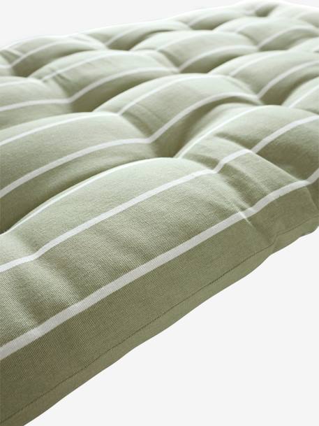 Matelas de sol imprimé avec poignées vert sauge 2 - vertbaudet enfant 