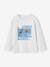T-shirt sport photoprint garçon blanc chiné 1 - vertbaudet enfant 