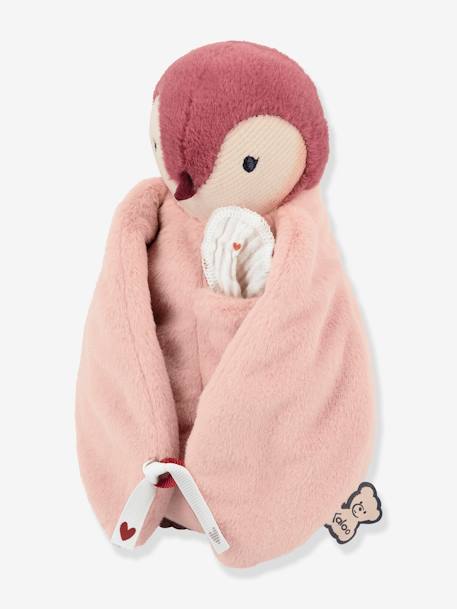 Peluche à bisous manchot Complices - rose 3 - vertbaudet enfant 