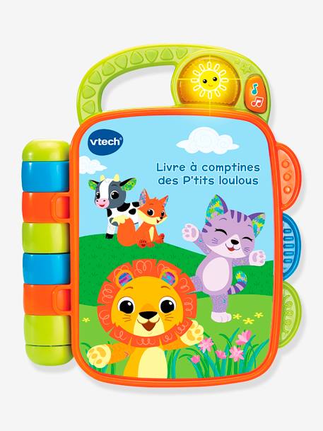 Livre de comptine des p'tits loulous - multicolore 1 - vertbaudet enfant 
