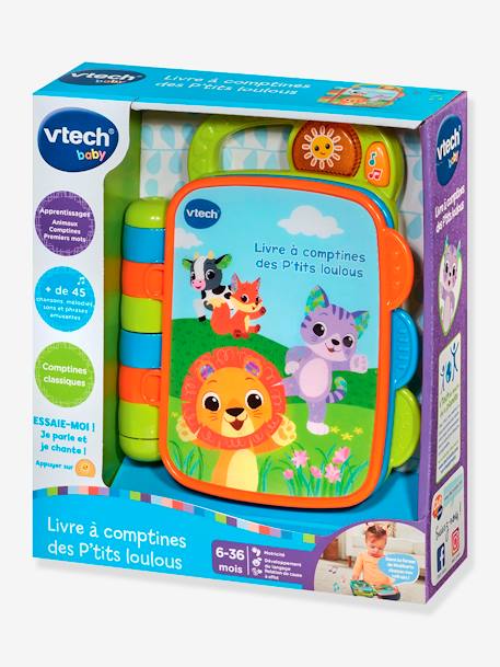 Livre de comptine des p'tits loulous - multicolore 3 - vertbaudet enfant 