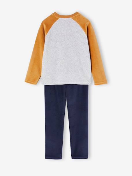 Lot de 2 pyjamas garçon velours loup caramel 7 - vertbaudet enfant 