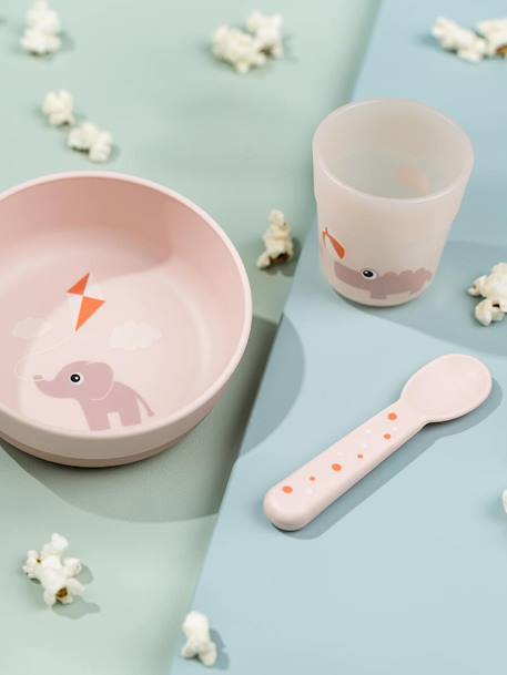 Coffret 1er repas Playground blush 1 - vertbaudet enfant 