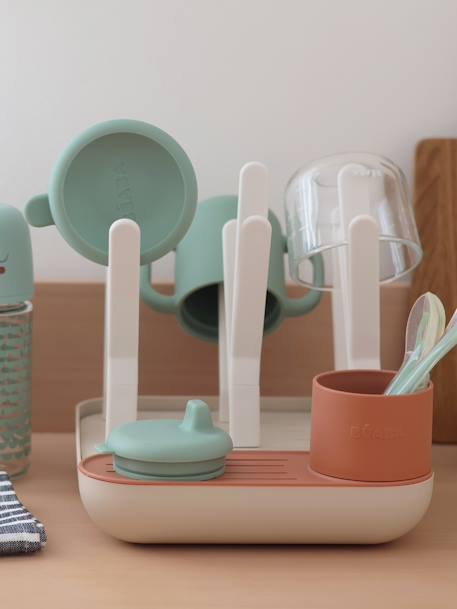 Egoutte-biberons Forêt beige+Misty green/mineral+Terracotta/clay 11 - vertbaudet enfant 
