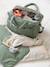 Sac à langer matelassé sable+vert 11 - vertbaudet enfant 