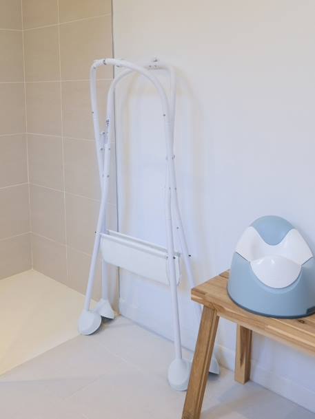 Support pieds Camélé'o pour baignoire ou plan à langer blanc 2 - vertbaudet enfant 