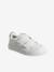 Baskets enfant fille synthétique détails dorés blanc imprimé 2 - vertbaudet enfant 