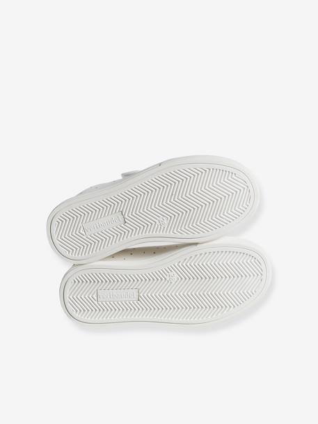 Baskets enfant fille synthétique détails dorés blanc imprimé 6 - vertbaudet enfant 