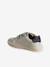 Baskets enfant garçon cuir à scratchs écru+lot blanc+lot bleu 3 - vertbaudet enfant 