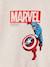Sweat Captain America Avengers Marvel garçon beige chiné 3 - vertbaudet enfant 
