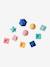 Set de 6 cubes et 4 balles sensorielles multicolore 5 - vertbaudet enfant 