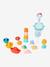 Lot de 16 jouets de bain avec panier multicolore 1 - vertbaudet enfant 