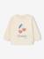 Sweat-shirt bébé pressionné dos vanille 1 - vertbaudet enfant 