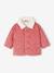 Veste velours matelassée bébé doublée sherpa bois de rose 1 - vertbaudet enfant 