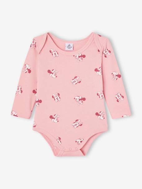 Lot de 2 bodies bébé Disney Minnie rose 3 - vertbaudet enfant 
