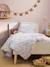 Parure housse de couette et taie d'oreiller RAINBOW FLOWERS blanc imprimé 2 - vertbaudet enfant 