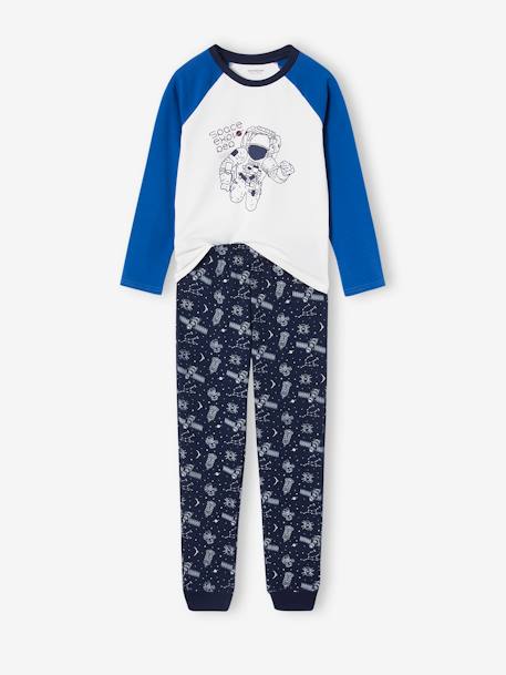 Lot de 2 pyjamas garçon space explorer Lot bleu/ gris chiné 5 - vertbaudet enfant 