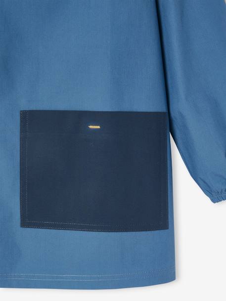 Tablier garçon personnalisable 'Cool school' bleu 4 - vertbaudet enfant 
