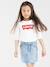 Tee-shirt Batwing Levi's manches longues blanc 5 - vertbaudet enfant 