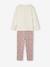 Lot 2 pyjamas fille gipsy lot bleu glacier/écru 7 - vertbaudet enfant 