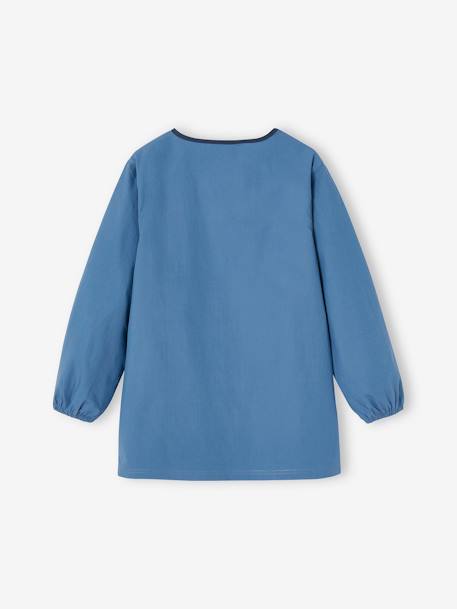 Tablier garçon personnalisable 'Cool school' bleu 2 - vertbaudet enfant 